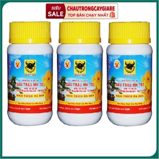 Phân bón đầu trâu MK 701 kích thích ra hoa chuyên dùng cho cây lan, cây cảnh, hoa kiểng