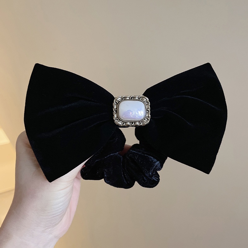 Kẹp Tóc Hình Nơ Bằng Nhung Dễ Thương Xinh Xắn Thời Trang 2023