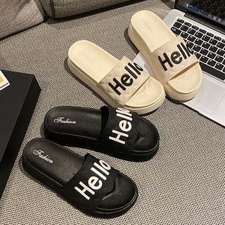 Dép nhựa chữ hello đáng yêu 5cm sale 60k— 60k ₫60.000