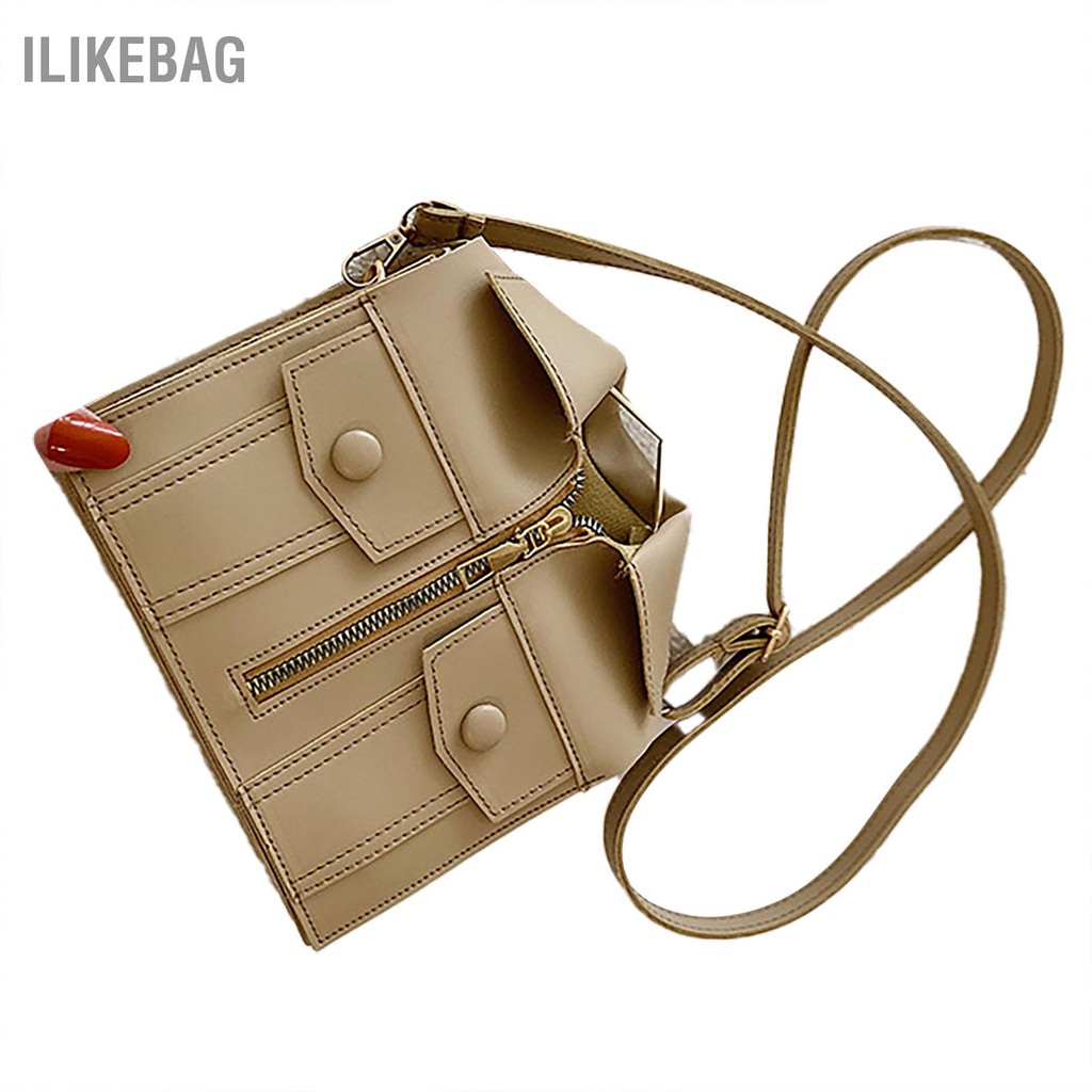 Có thể bán buôn Áo Khoác Túi Đeo Vai Da PU Thời Trang Nữ Nhỏ Cho Bé Gái Tất Cả Các Mùa Ilikebag Hàng giao ngay