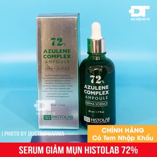 Serum Giảm Mụn Histolab 72% Azulene Complex Ampoule 50ml