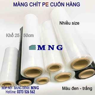 Màng chít, màng PE trắng trong bọc hàng