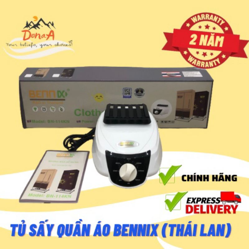 Vỏ tủ sấy quần áo Bennix Thái Lan loại xịn | Vải bọc rất dày kèm bánh xe khung thép inox siêu dày dùng ok cho tủ Samsung
