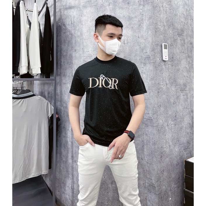 Áo thun nam cổ tròn cao cấp vải mát không xù lông in hình hoạ tiết form dáng chuẩn