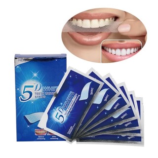Miếng Dán Làm Trắng Răng 5D  WHITE Tiện Lợi
