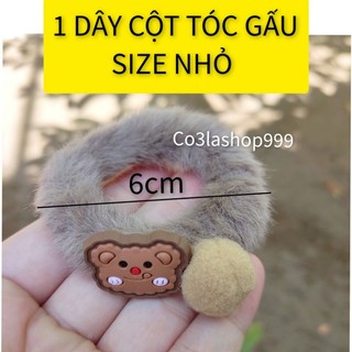 Dây Cột tóc Doremon/thỏ/gấu SIZE NHỎ dễ thương (1 dây)