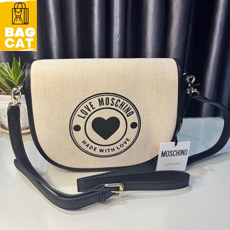 Sẵn túi chính hãng LOVE MOSCHINO full seal full tag từ trong ra ngoài quà tặng