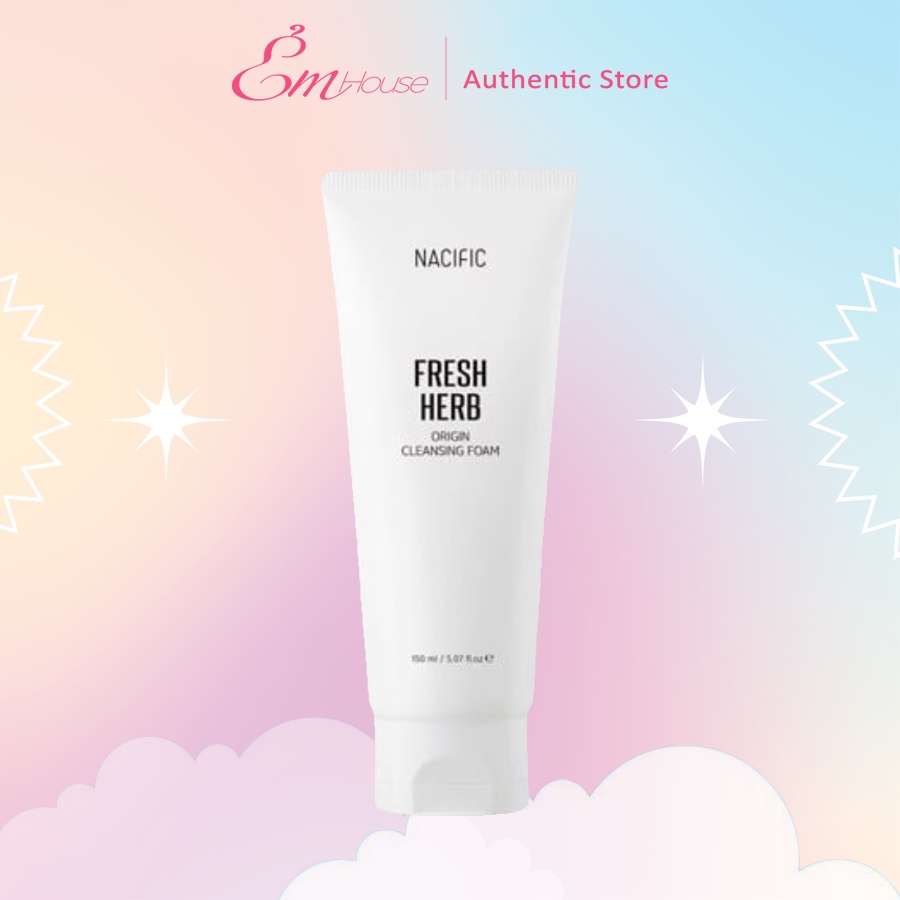 Nacific Sữa Rửa Mặt Dưỡng Ẩm Và Làm Dịu Da Fresh Herb Origin Cleansing Foam Calendula 150ml