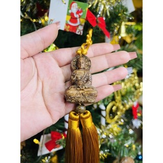 Dây treo xe Trầm Hương mặt phật đem lại bình an trên mọi nẻo đường