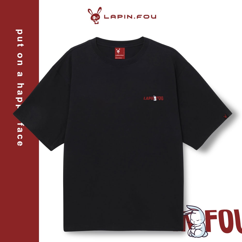 Áo Thun Unisex Nam Nữ Local Brand - Lapin.Fou izzy