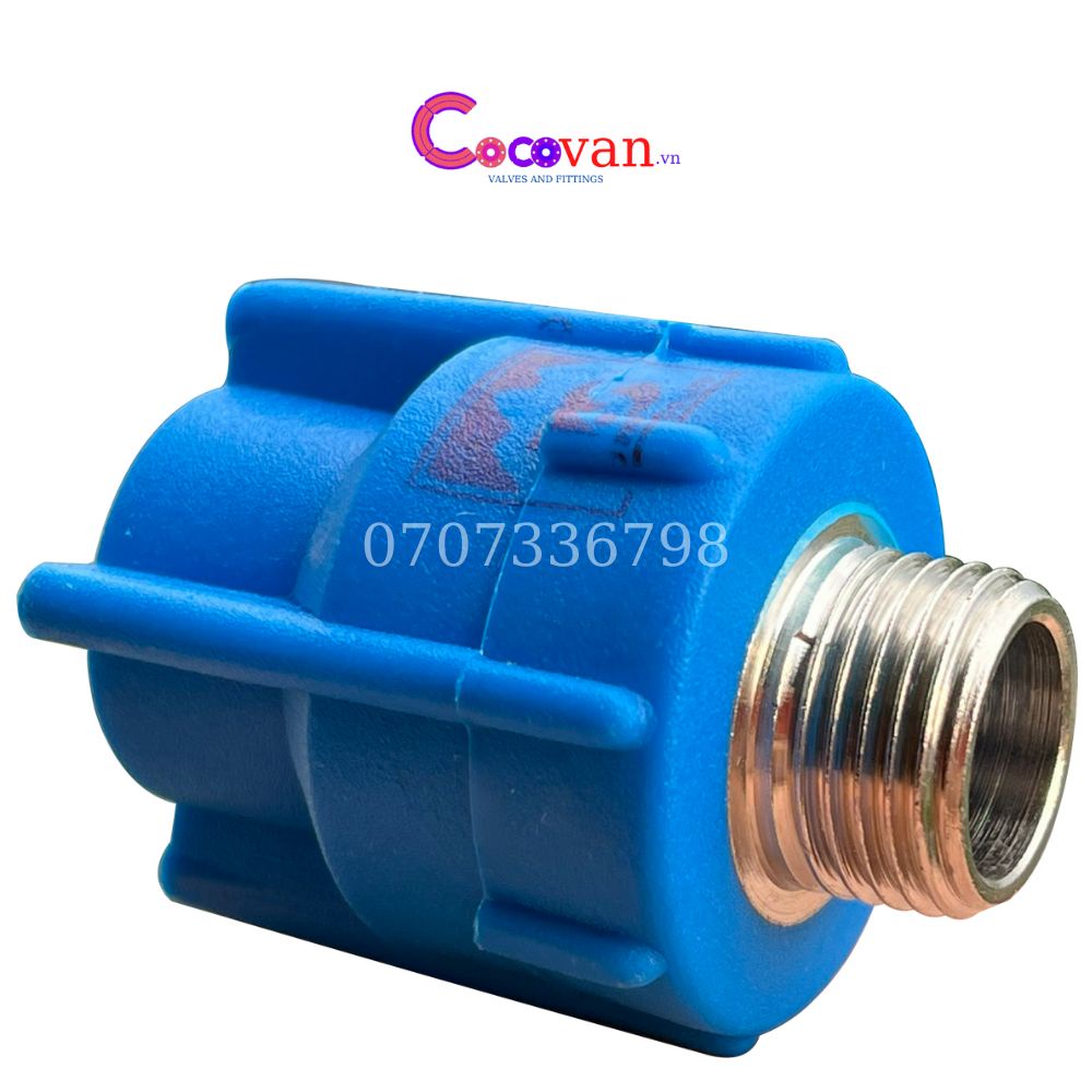 Măng sông ren ngoài ppr , nối ren ngoài ppr shop cocovan.vn