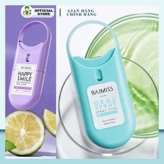 Chai xịt thơm miệng BAIMISS chống vi khuẩn 10ml