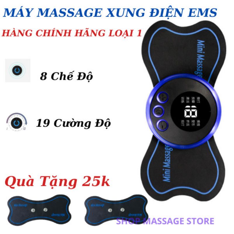 QUÀ TẶNG 25KMiếng Dán Massage Xung Điện Cao Cấp Develop Máy Massage Toàn