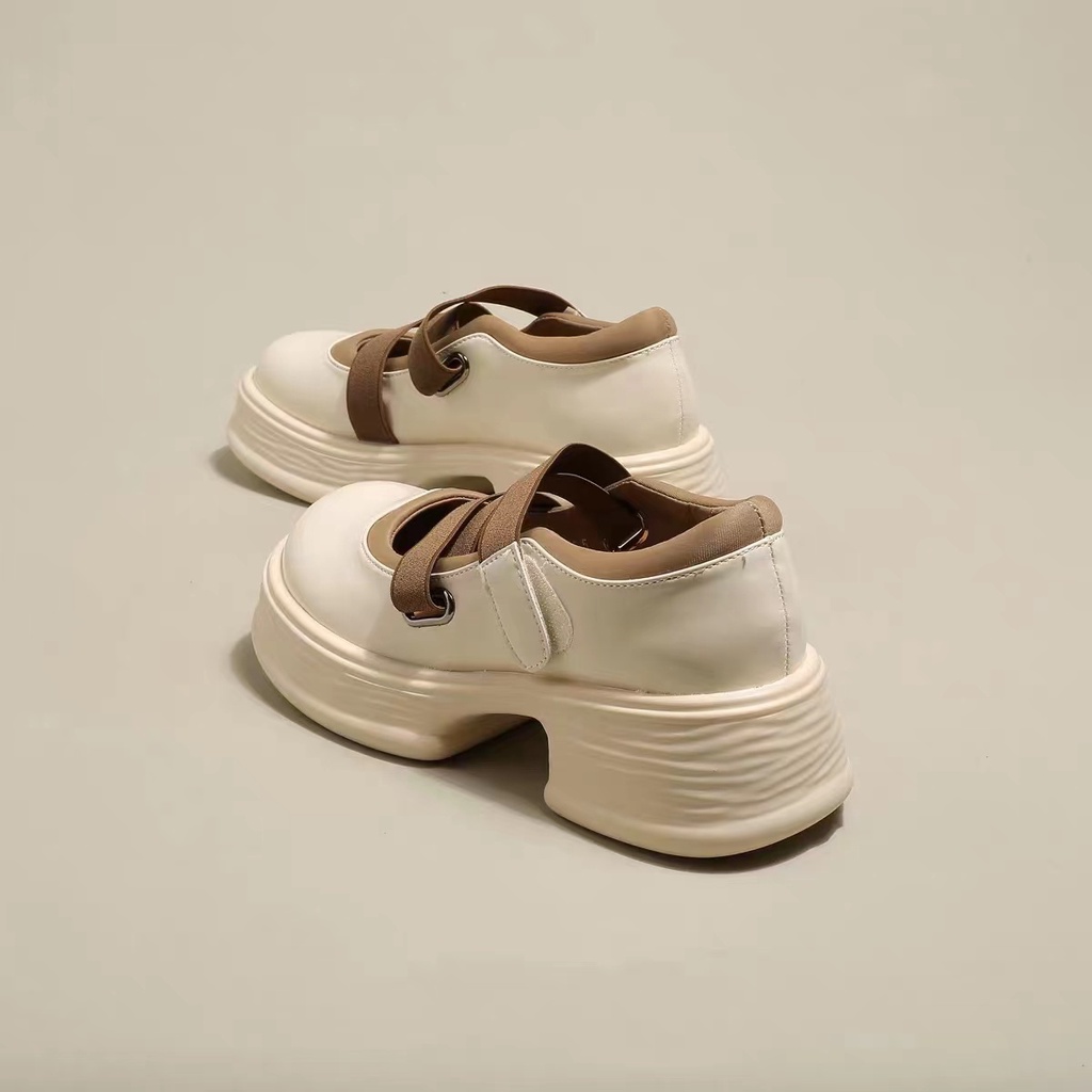 Giày lolita giày mary jane Giày Sandal Đế Dày Phong Cách Thời Trang Mùa Hè Pháp 2022 Mới