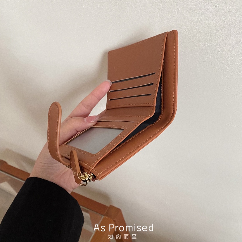 Ví da nữ cầm tay Martha gấp gọn 06S-N