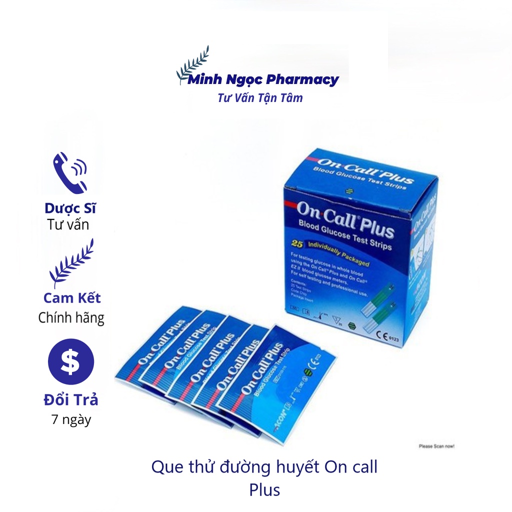 Que thử đường huyết Acon On-Call Plus