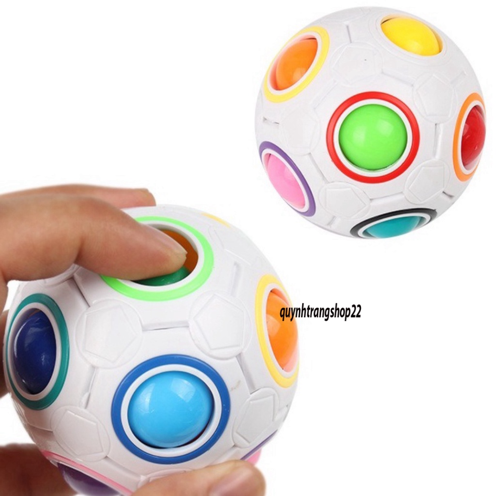 Rubik Biến Thể Magic Rainbow Ball ⚡ công cụ giải trí Giảm stress Quả Bóng Ma Thuật