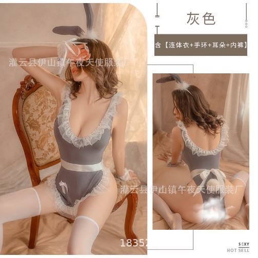 Cosplay hầu gái hóa trang sexy quyến rũ gợi cảm đồ lót anime bodysuit mã 784