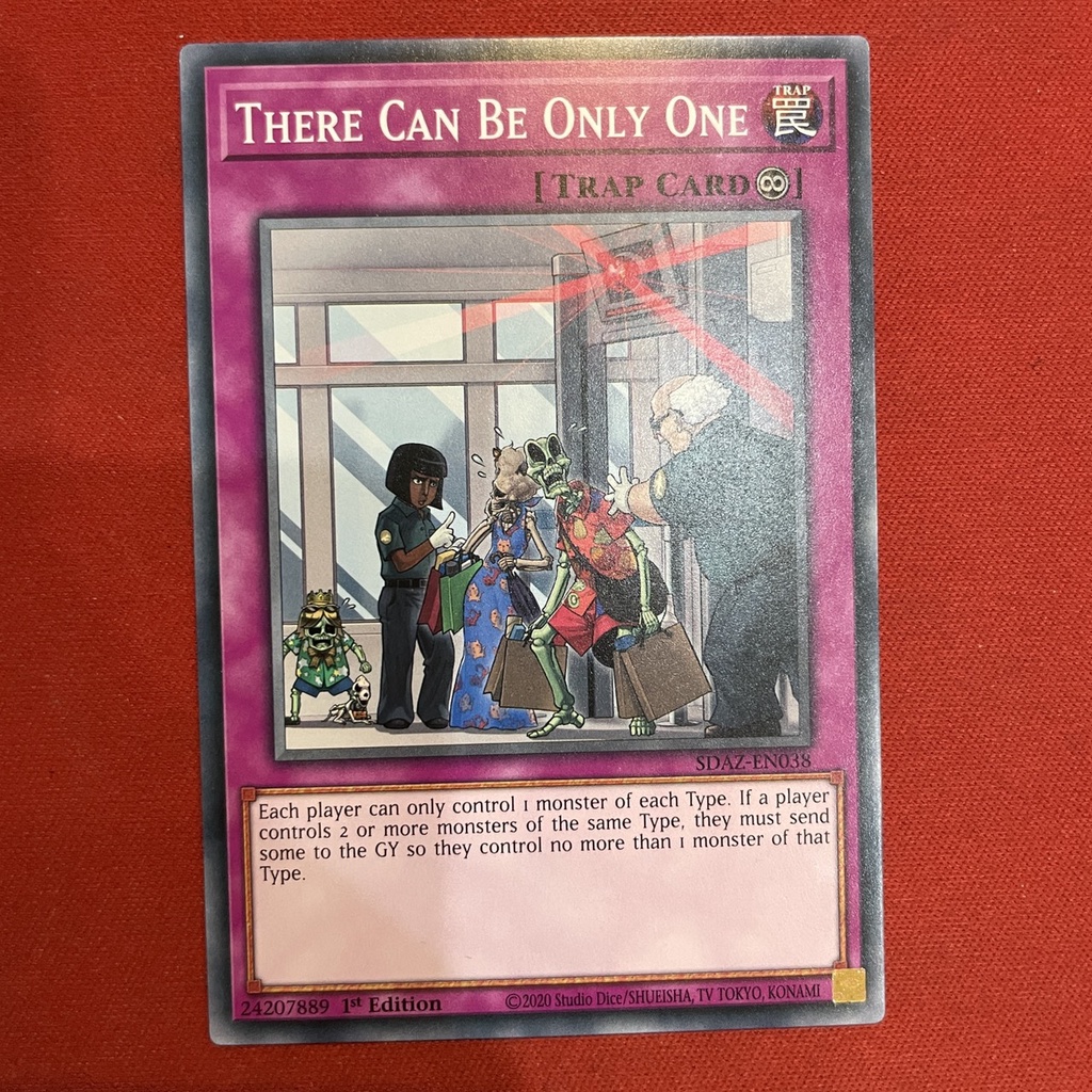 There Can Be Only One - TCBOO