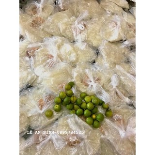 Bánh tráng dẻo phơi sương muối tắc hành phi