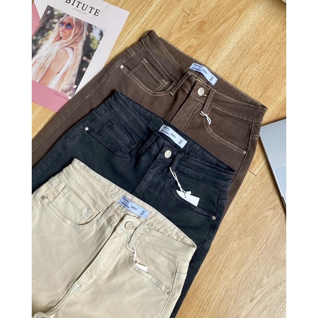 Quần skinny trơn ZR