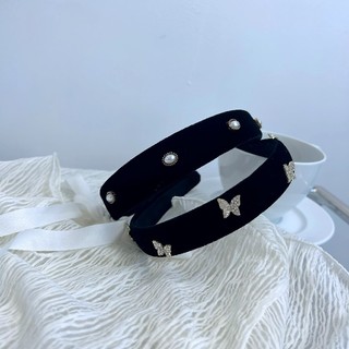 Cài tóc nhung Joy headband phong cách Hàn Quốc