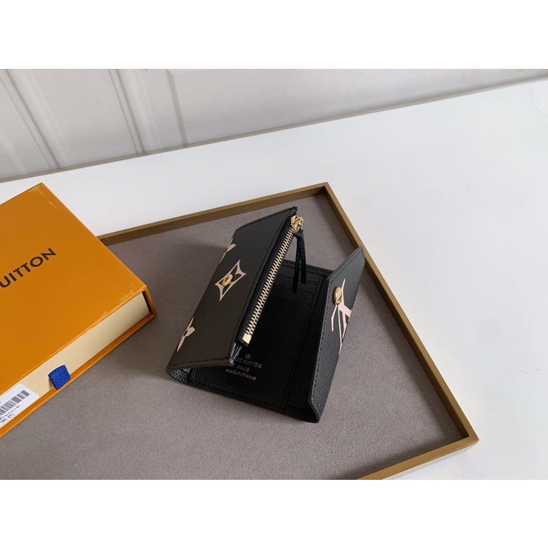 Giao Hàng Trước Ví Ngắn Nữ In Họa Tiết LV Louis Vuitton M80086