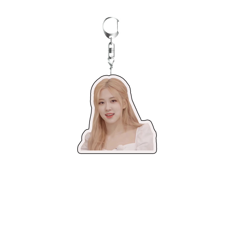 Móc Khóa Hoa Hồng Nhóm Nhạc BLACKPINK