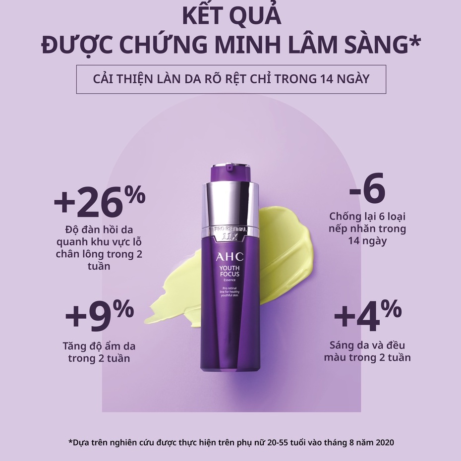 Tinh Chất ngăn ngừa Lão Hóa AHC Youth Focus Retinal  11X Essence 10ml/30ml