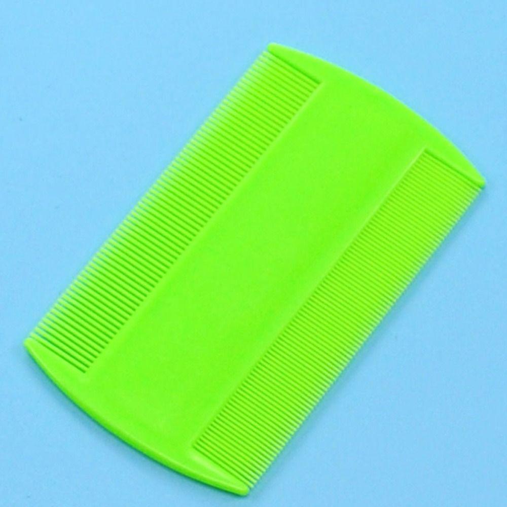 Bộ 5 Lược Chải Tóc Hai Mặt Loại Bỏ Bọ Chét Nhỏ Gọn Tiện Lợi