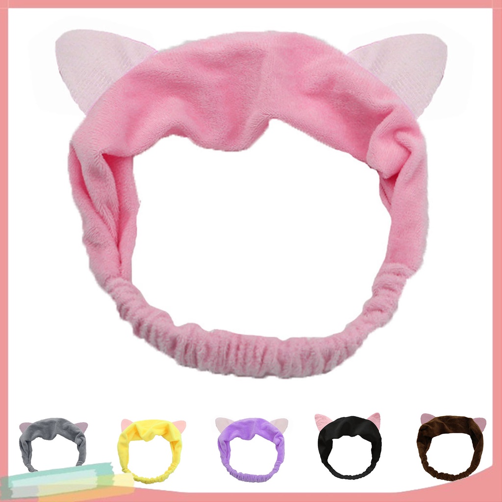 Băng đô cài tóc rửa mặt dễ thương xinh xắn dành cho nữ