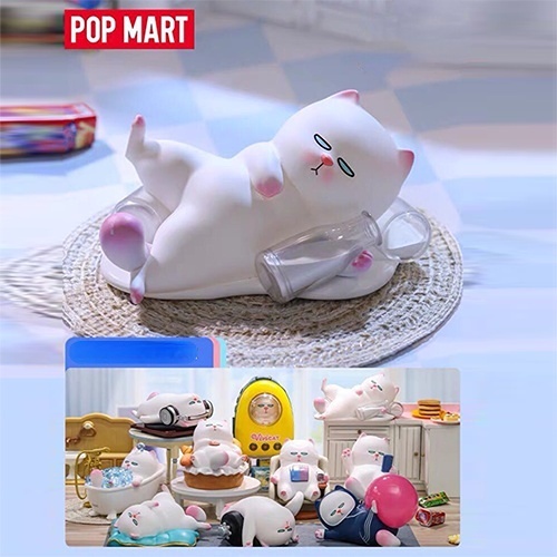 ★Đồ Chơi Hgtoys Hgtoys★  [] Búp Bê Popmart VIVICAT Lười Biếng Loạt Hộp Bí Ẩn Trang Trí Thời Th