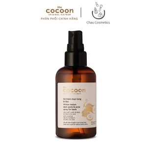 1 xịt thâm mụn lưng cơ thể bí đao 2% bha & 5% aha cocoon