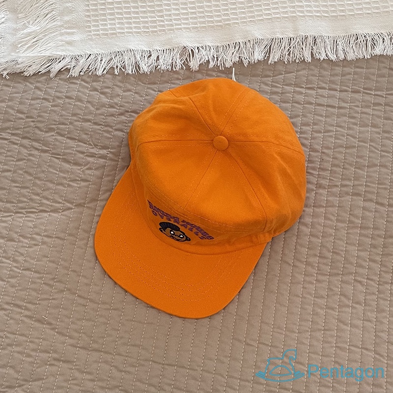 Mũ Lưỡi Trai Màu Sáng Thêu Họa Tiết Hoạt Hình Có Thể Điều Chỉnh Cho Bé