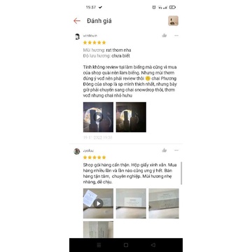 NƯỚC HOA VẢI & BODY SNOWDROPS | THE KRAFF VN