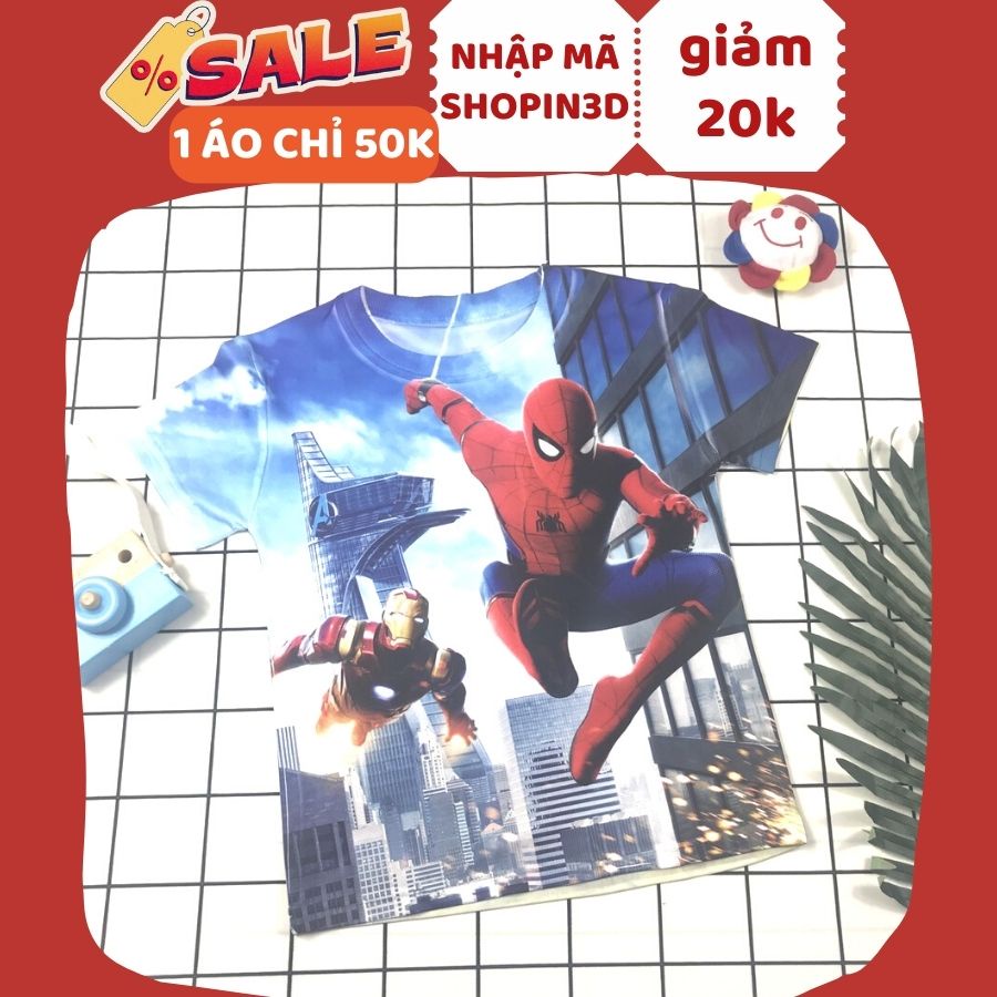 Áo thun Nhện - Spiderman