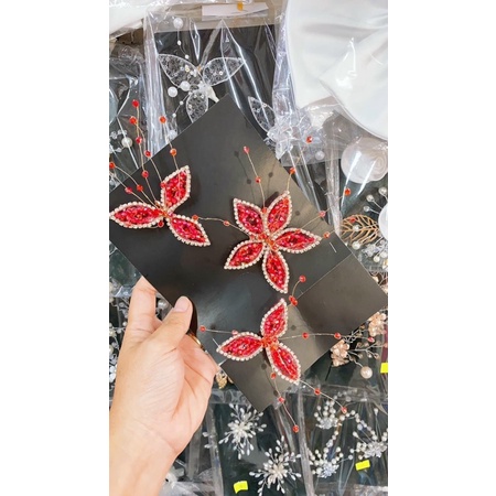 Set cài tóc cô dâu