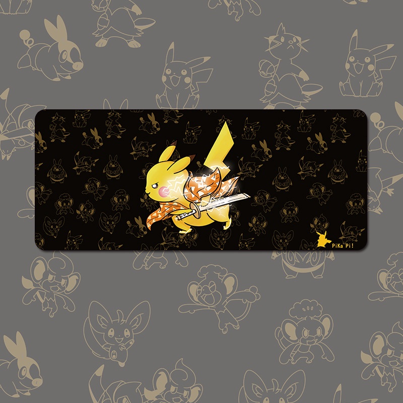 Miếng lót chuột Pikachu kiếm khách dễ thương chống nước cực êm