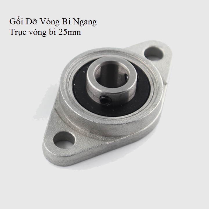 Gối Đỡ Vòng Bi Ngang Trục vòng bi 25mm