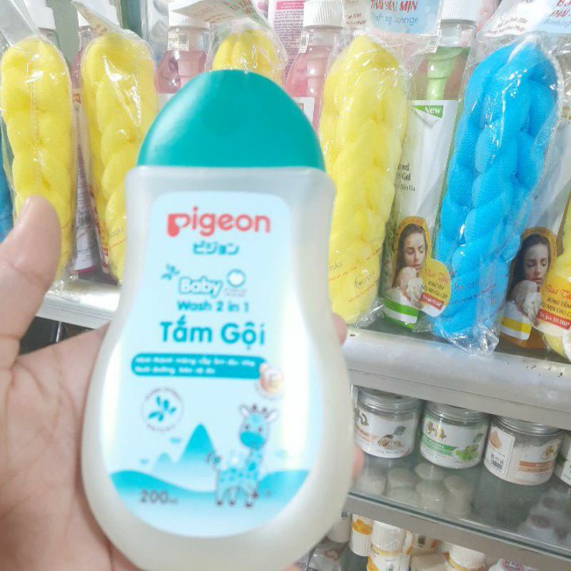 tắm gội pigeon 200ml