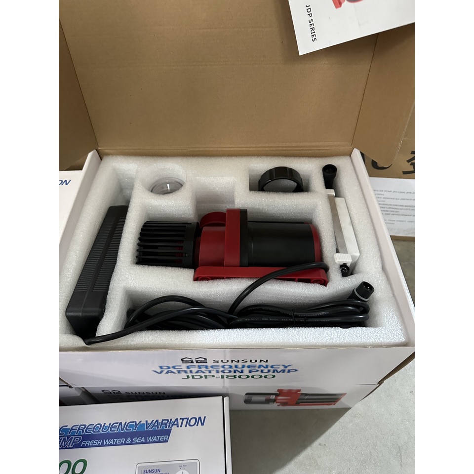 Bơm Bể Cá Điều Khiển SunSun DC 24V Chống Giật , Chống Nhiễm Điện Có Bảng Điều Khiển DJP6000 12000 18000L/h