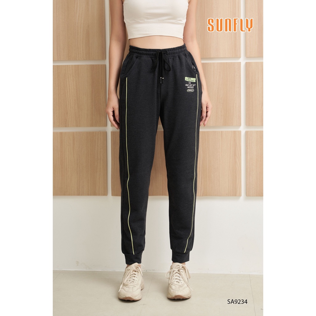 SA9234 QUẦN CASUAL SUNFLY BO GẤU COTTON DA CÁ