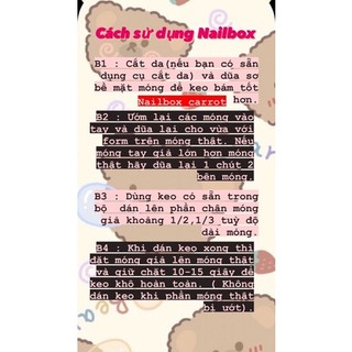 🎀Nail box, móng up thiết kế trắng đá 212🎀