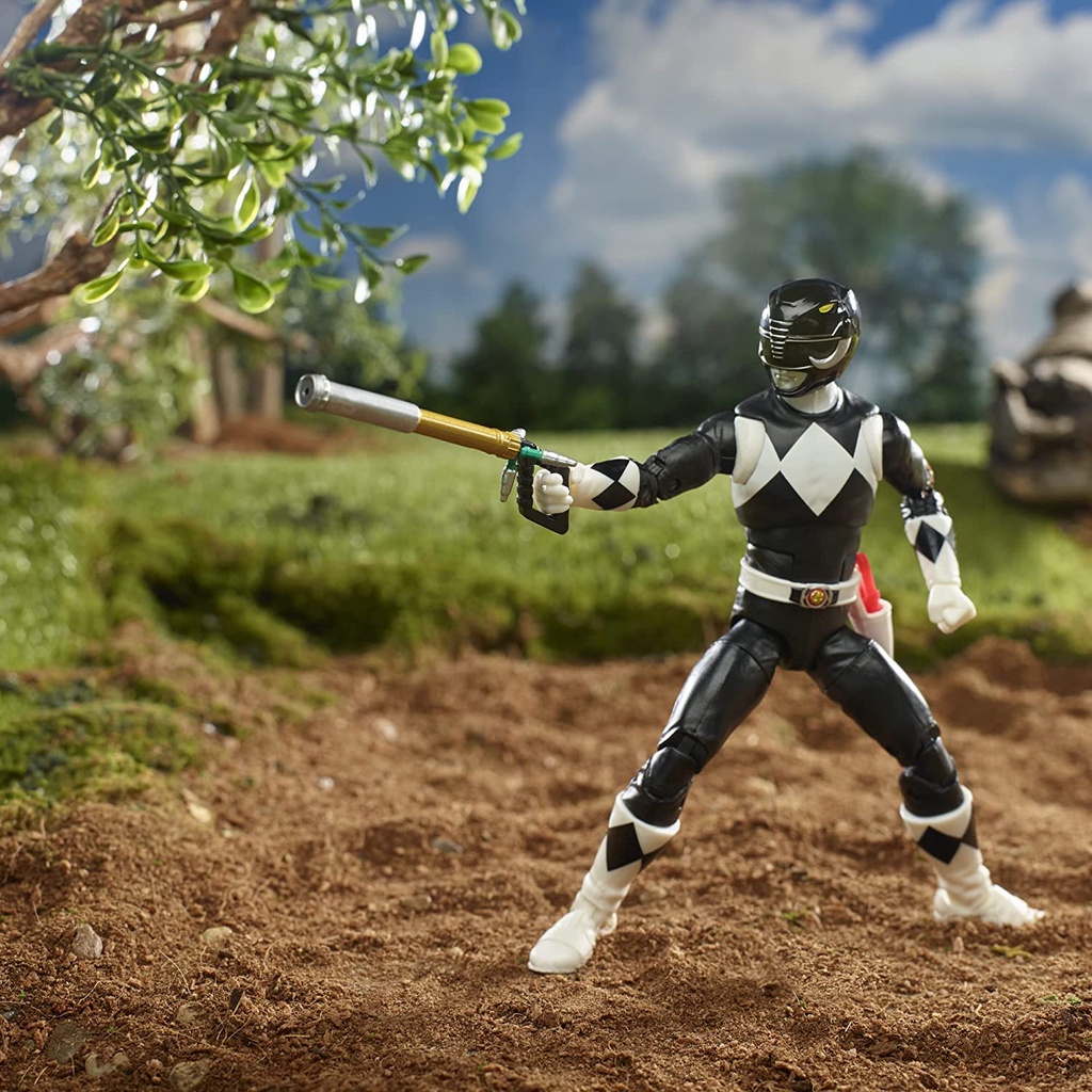 Mô hình nhân vật Hasbro⚡Power Rangers Lightning Collection⚡6- inches Mighty Morphin Black Ranger