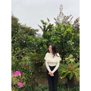 set áo len hai chi tiết dày dặn màu basic