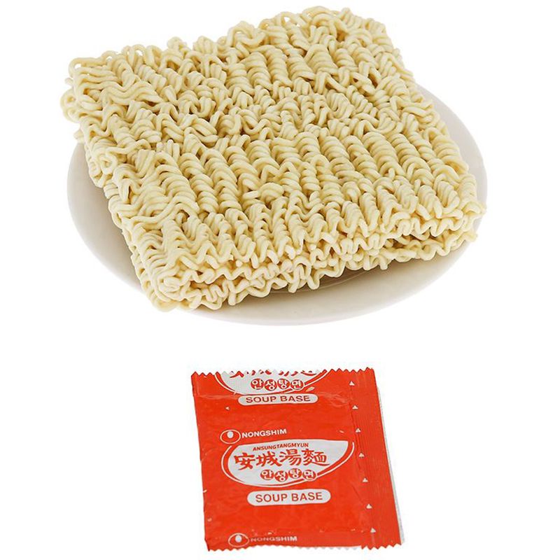 Mì Vị Miso Cay Ansungtangmyun Nongshim Gói 125g - Mì Ăn Liền Nhập Khẩu Hàn Quốc