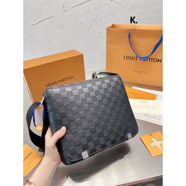 Túi đeo chéo nam(cặp nam) LV hàng super sz26x22cm họa tiết truyền thống phong cách dã man