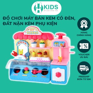 Bộ đồ chơi máy bán kem cho bé X KIDS thú vị, có đèn kèm đất nặn
