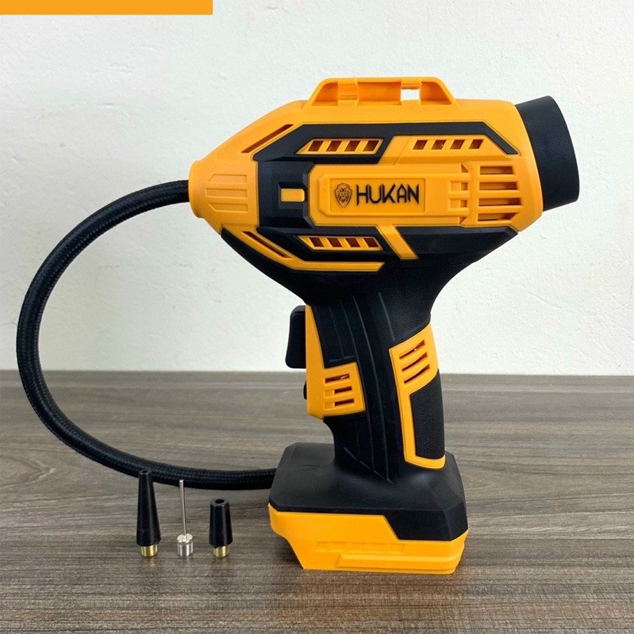 THÂN MÁY BƠM HƠI CHẠY PIN ĐA NĂNG HUKAN Z1000 DÙNG BƠM LỐP Ô TÔ, XE ĐẠP, XE MÁY, PHAO BƠI, ĐỆM KHÍ