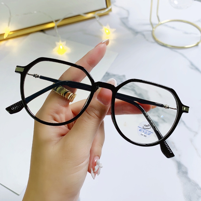 Kính Mát Gọng Hình Đa Giác Thời Trang Hàn Quốc Cho Nam Nữ